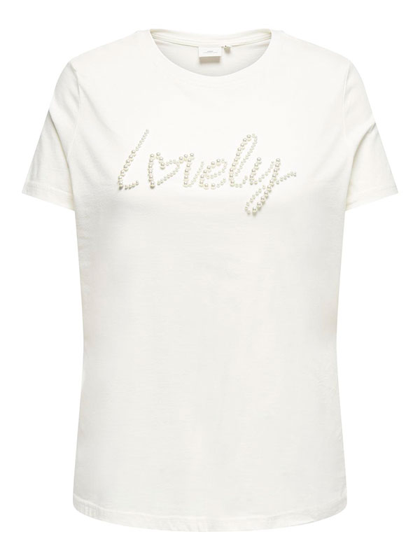 CARAMY - Plus Size T-shirt fra Only Carmakoma