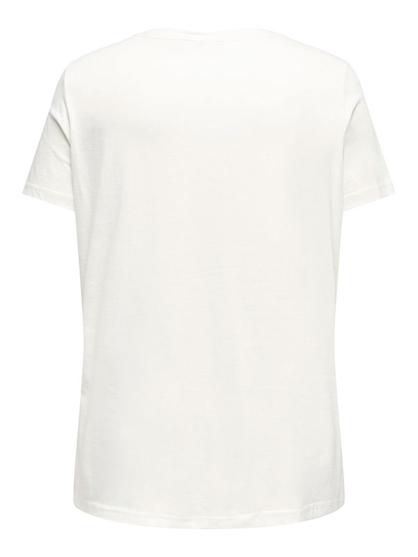 CARAMY - Plus Size T-shirt fra Only Carmakoma