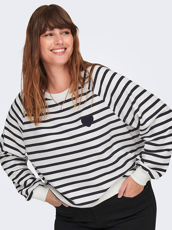 CARJUDY - Plus Size Bluse fra Only Carmakoma