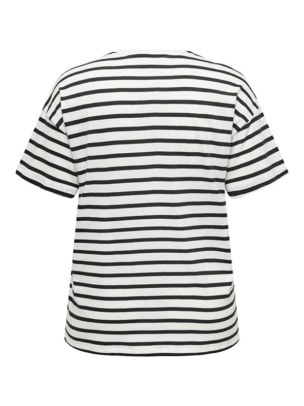 CARNELLIE - Plus Size T-shirt fra Only Carmakoma