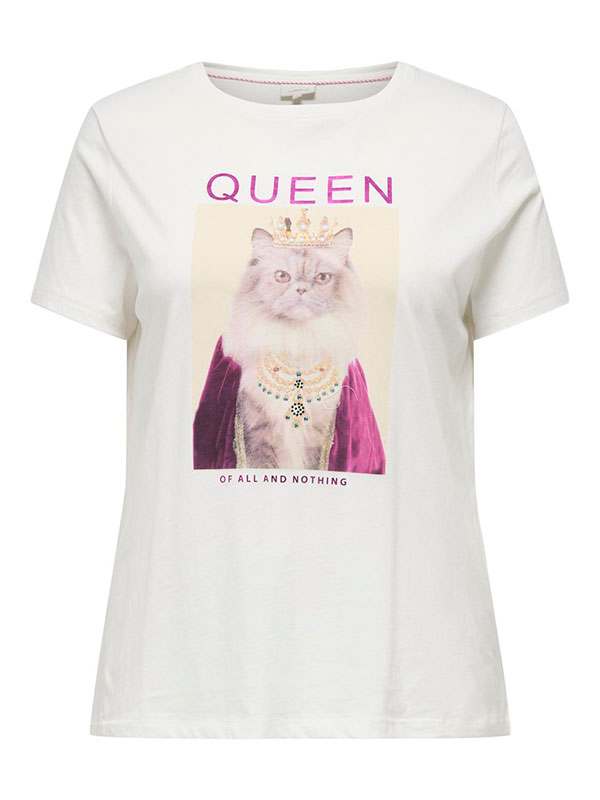 CARRETA - Plus Size T-shirt fra Only Carmakoma