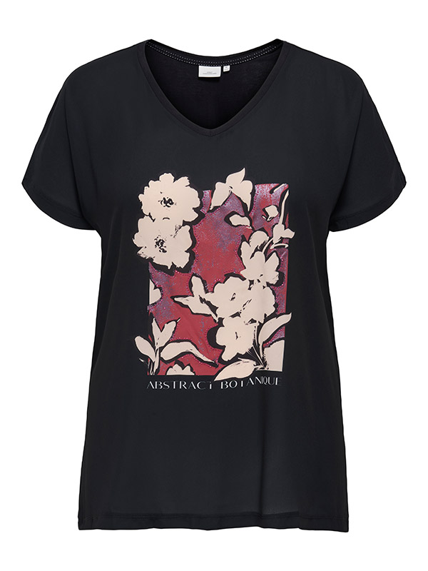 CARKETTY - Plus Size T-shirt fra Only Carmakoma
