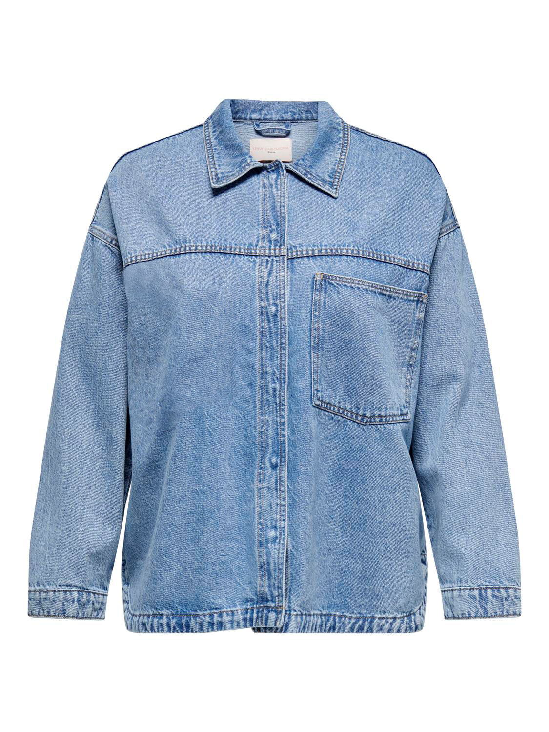 CAREMMIE - Plus Size Skjorte fra Only Carmakoma