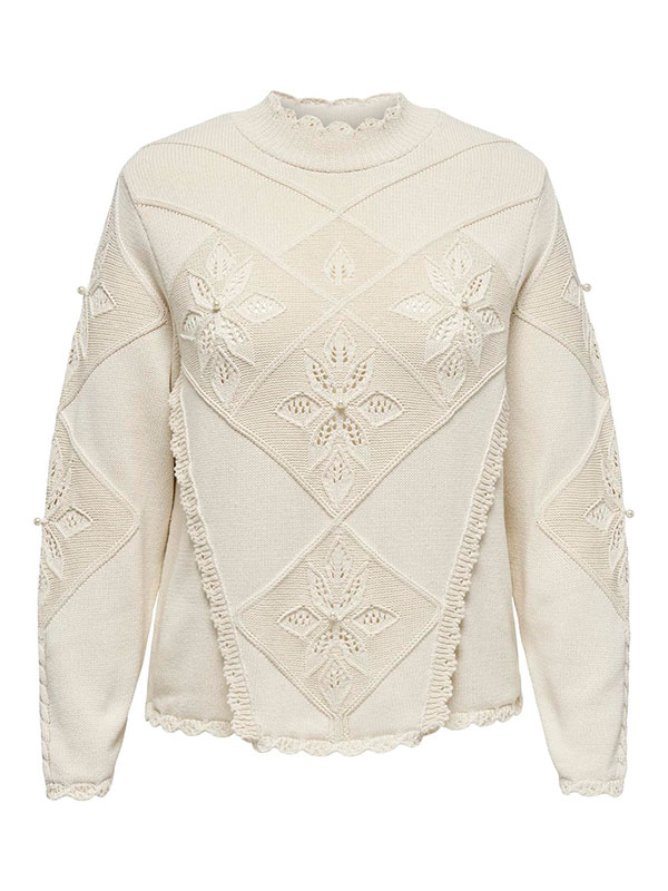 CARNICOLINE - Plus Size Genser fra Only Carmakoma