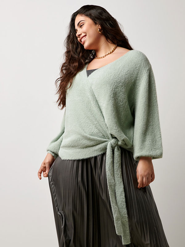 CARAMANDA - Plus Size Cardigan fra Only Carmakoma