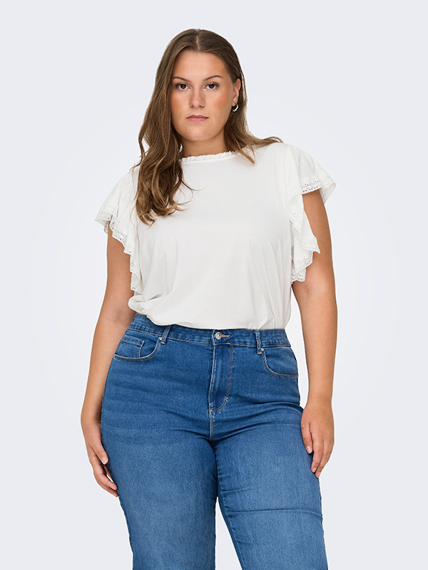 CARORISA - Plus Size Bluse fra Only Carmakoma