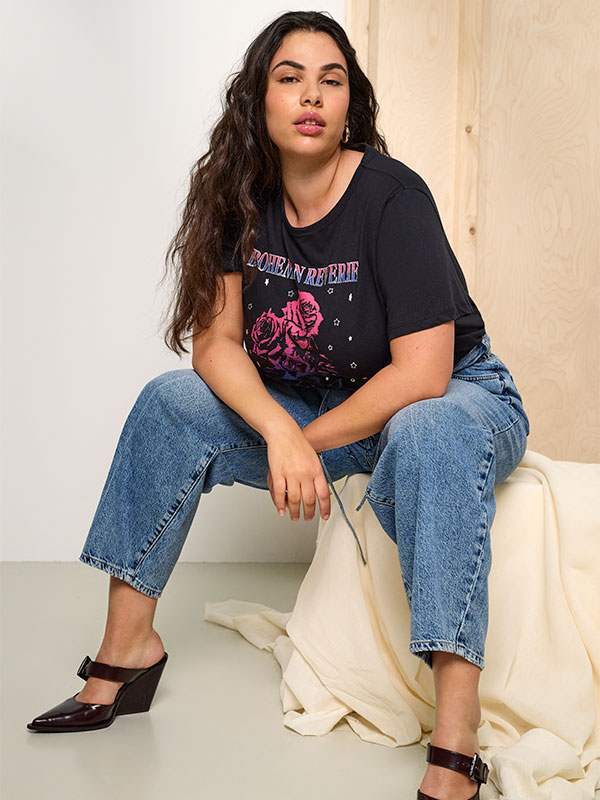 CARGIANNA - Plus Size Jeans fra Only Carmakoma