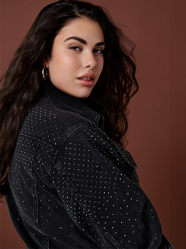 CARJAGGER - Plus Size Jakke fra Only Carmakoma