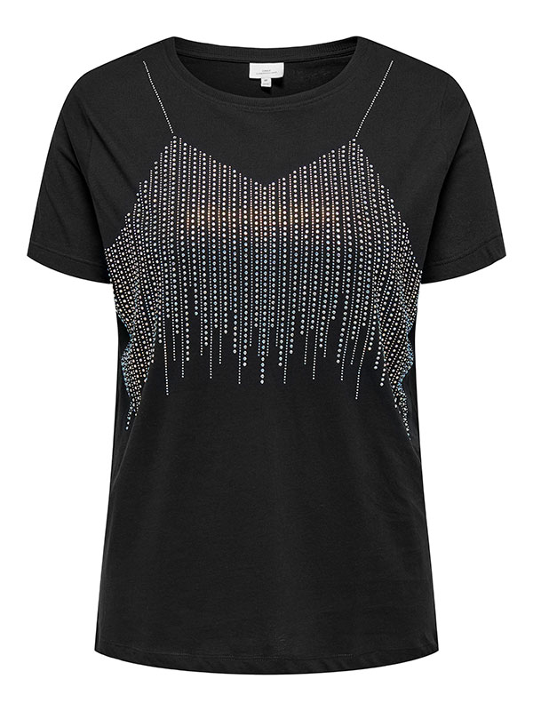 CARBILLIE - Plus Size T-shirt fra Only Carmakoma