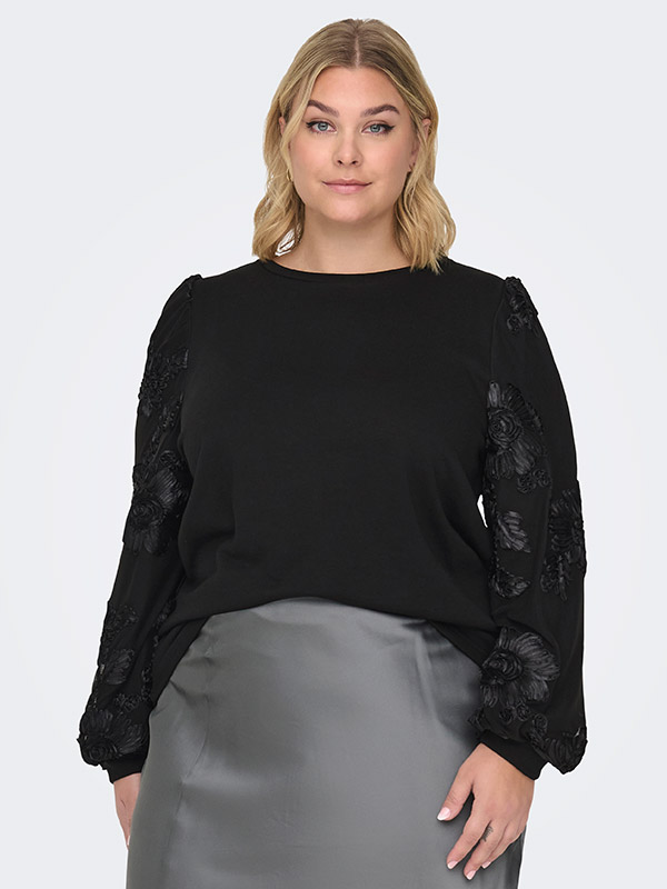 CARROSANNA - Plus Size Bluse fra Only Carmakoma