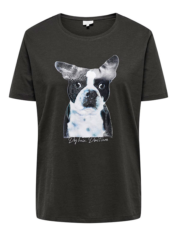 CARALMI - Plus Size T-shirt fra Only Carmakoma