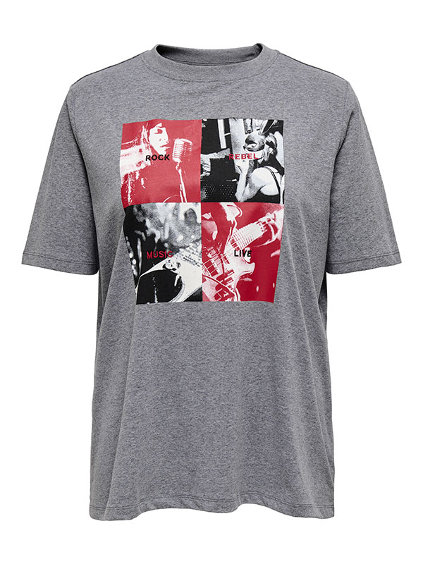 CARJIMINA - Plus Size T-shirt fra Only Carmakoma