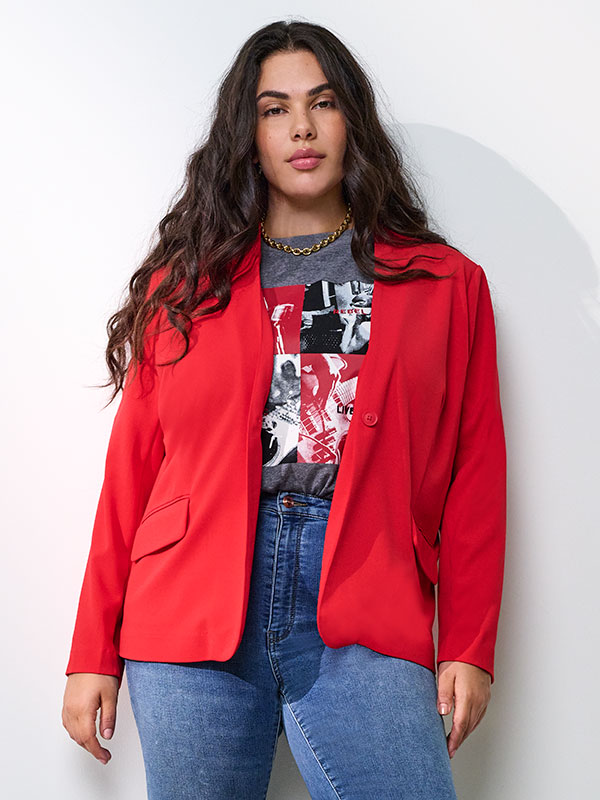CARJIMINA - Plus Size T-shirt fra Only Carmakoma