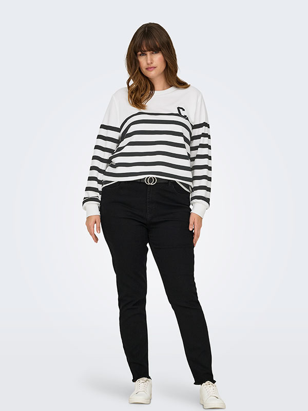 CARMADDY - Plus Size Bluse fra Only Carmakoma