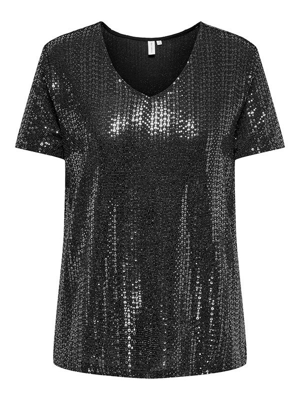 CARLOLINA - Plus Size Bluse fra Only Carmakoma