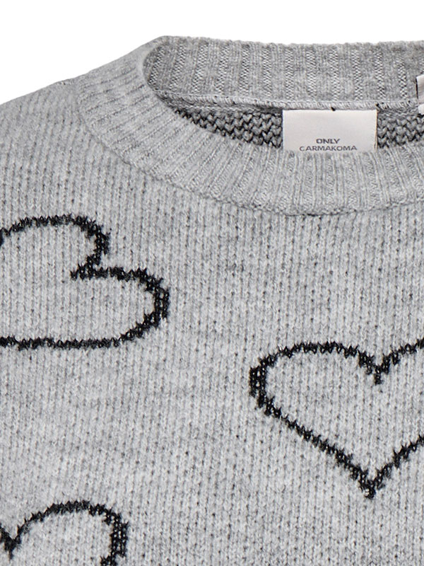 CARHAPPIE - Plus Size Genser fra Only Carmakoma