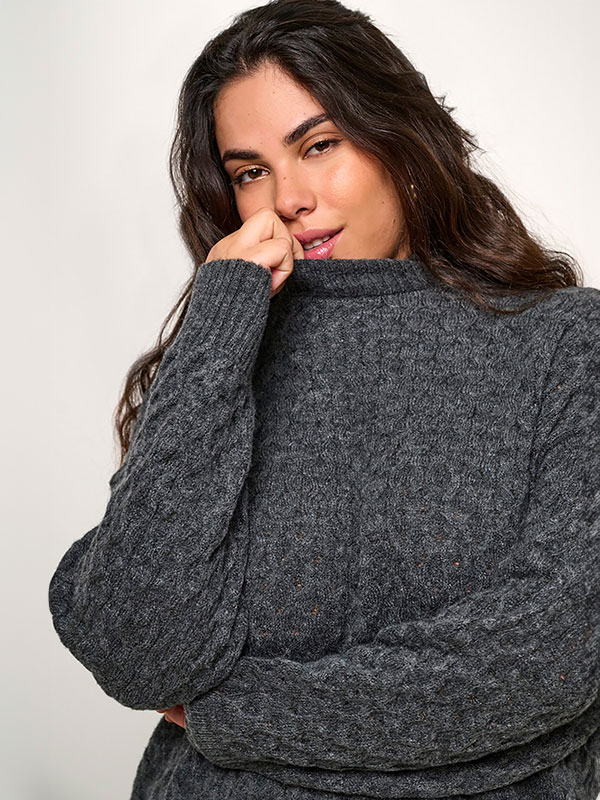 CARLITA - Plus Size Kjole fra Only Carmakoma