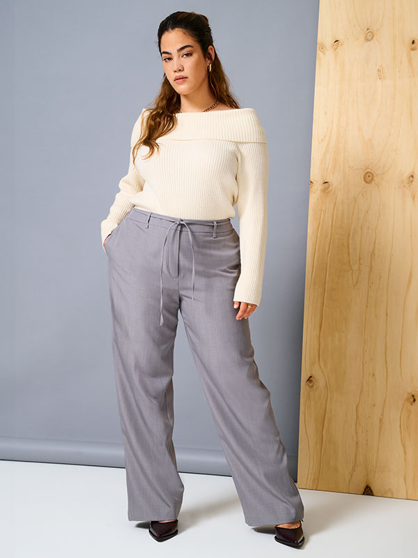 CARMARINE - Plus Size Bukser fra Only Carmakoma