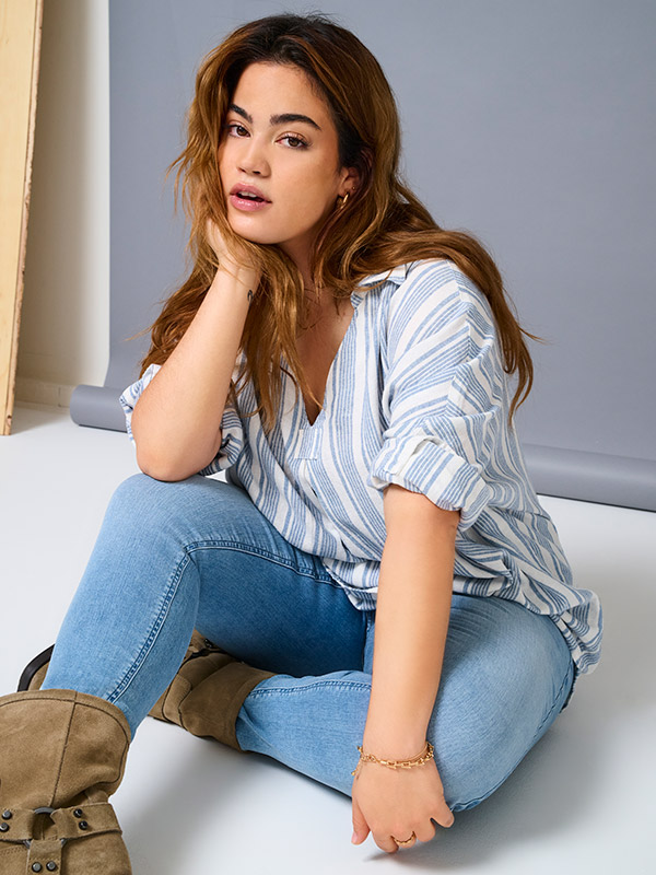 CARCARO - Plus Size Bluse fra Only Carmakoma