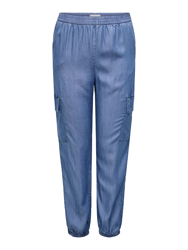 CARCHARIS - Plus Size Bukser fra Only Carmakoma