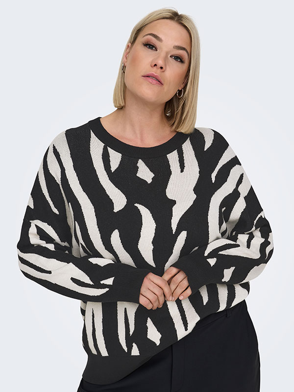 CARMONTANA - Plus Size Genser fra Only Carmakoma