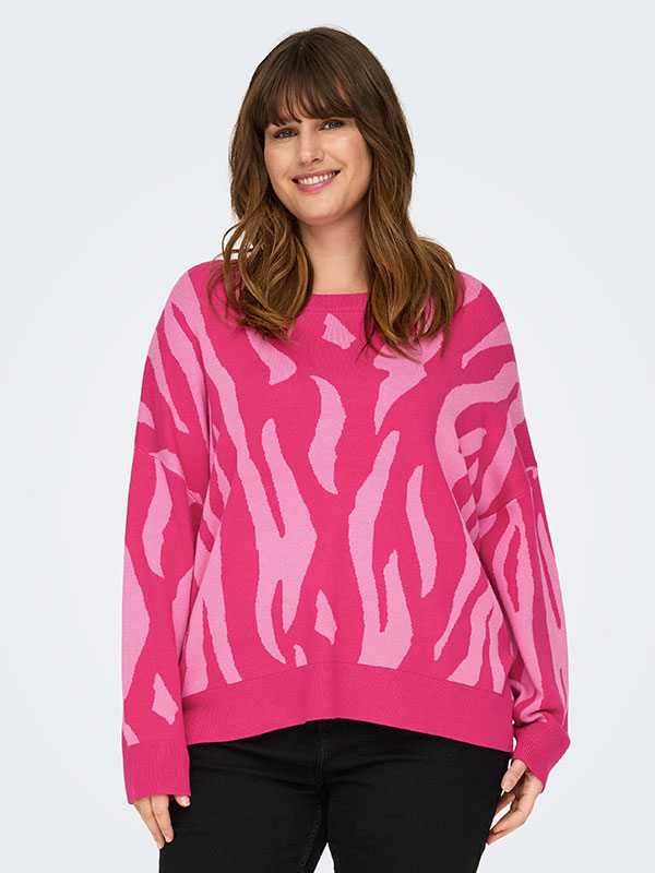 CARMONTANA - Plus Size Genser fra Only Carmakoma