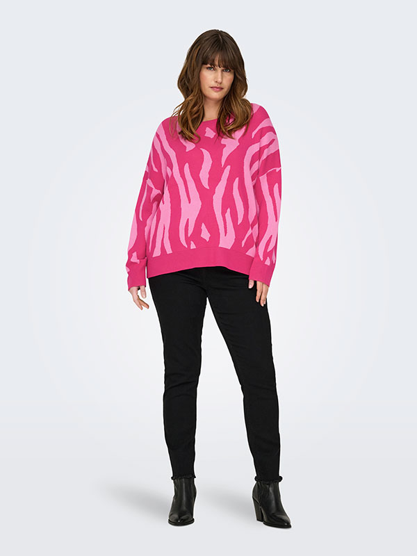 CARMONTANA - Plus Size Genser fra Only Carmakoma