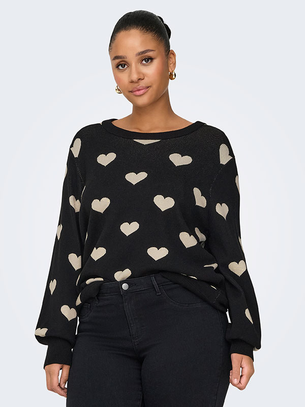 CARMONTANA - Plus Size Genser fra Only Carmakoma