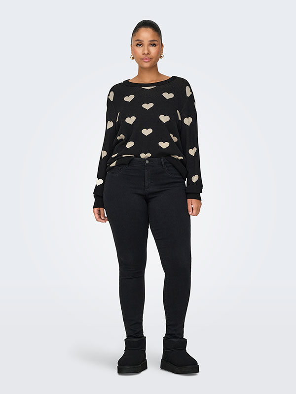 CARMONTANA - Plus Size Genser fra Only Carmakoma