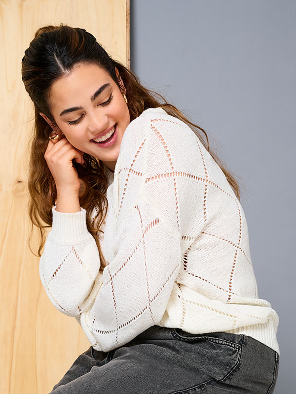 CARGEENAS - Plus Size Genser fra Only Carmakoma