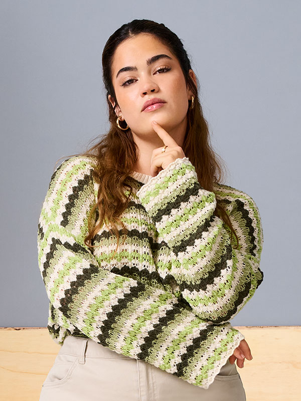 CARASA - Plus Size Genser fra Only Carmakoma