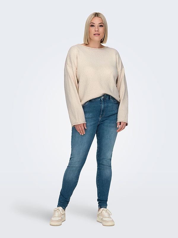 CARALVILDA - Plus Size Genser fra Only Carmakoma