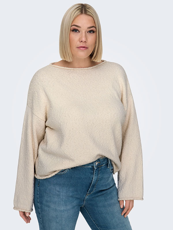 CARALVILDA - Plus Size Genser fra Only Carmakoma