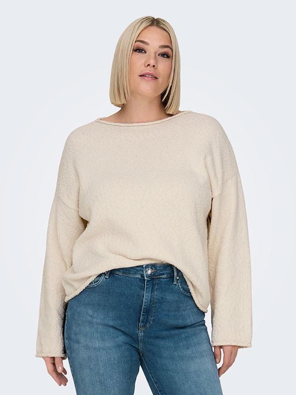 CARALVILDA - Plus Size Genser fra Only Carmakoma