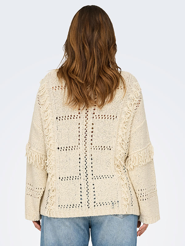 CARYRSA - Plus Size Genser fra Only Carmakoma