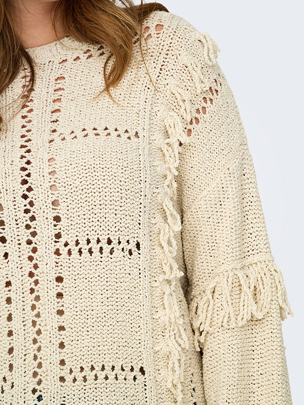 CARYRSA - Plus Size Genser fra Only Carmakoma