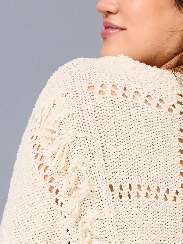 CARYRSA - Plus Size Genser fra Only Carmakoma
