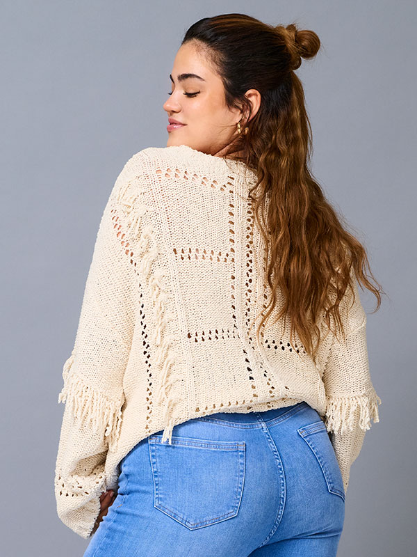 CARYRSA - Plus Size Genser fra Only Carmakoma