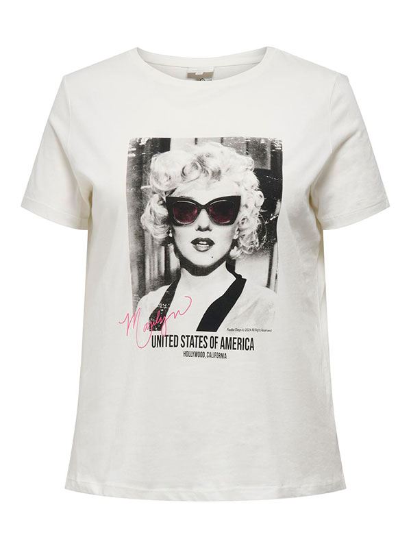 CARNEWMARILYN - Plus Size T-shirt fra Only Carmakoma