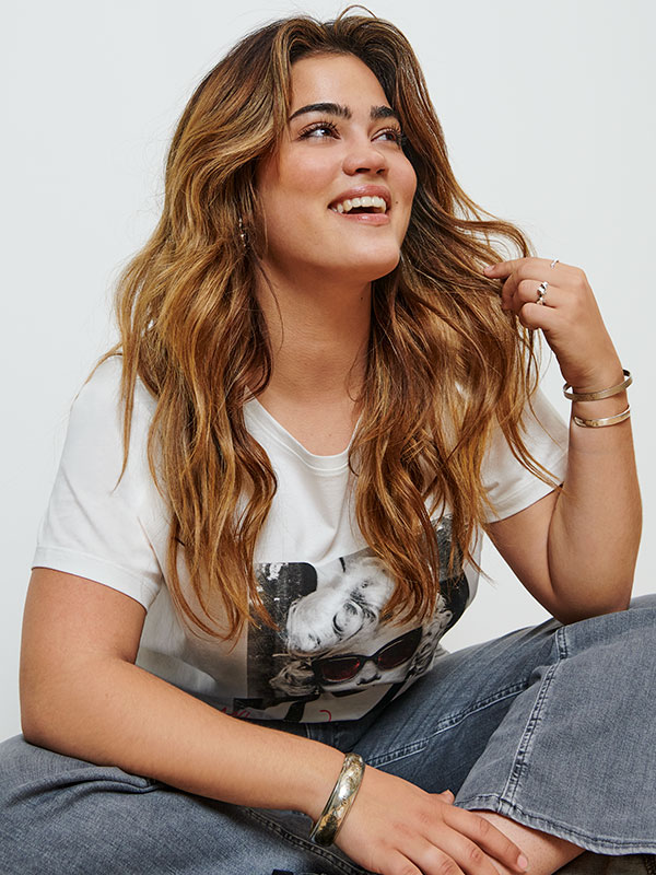 CARNEWMARILYN - Plus Size T-shirt fra Only Carmakoma