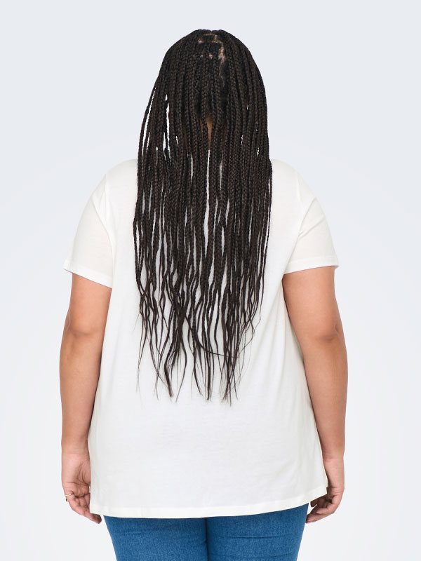 CARBONNIE - Plus Size T-shirt fra Only Carmakoma