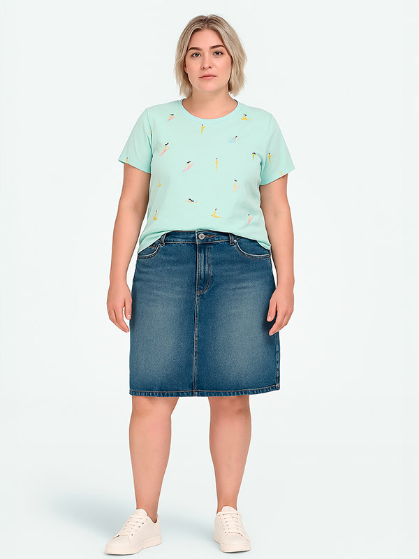 CARKITA - Plus Size T-shirt fra Only Carmakoma