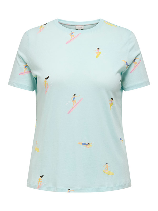 CARKITA - Plus Size T-shirt fra Only Carmakoma