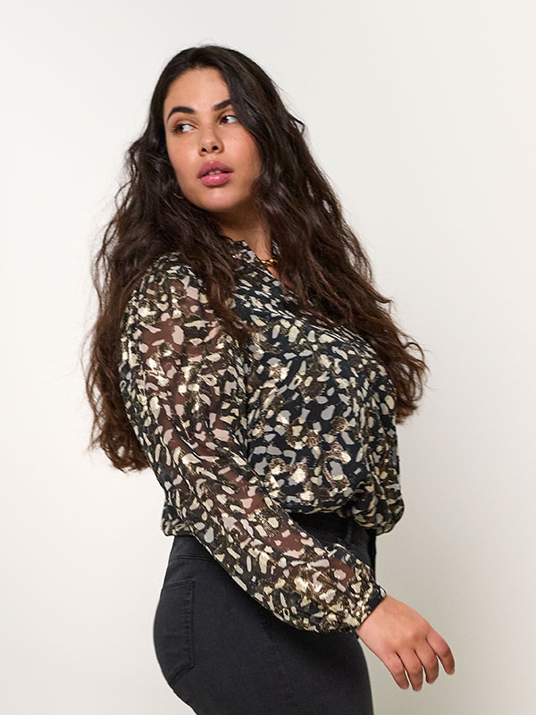 CARMALIKO - Plus Size Bluse fra Only Carmakoma