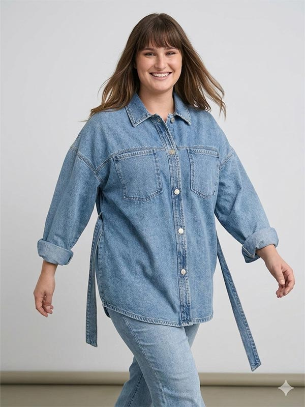 CARSOPHIA - Plus Size Frakk fra Only Carmakoma