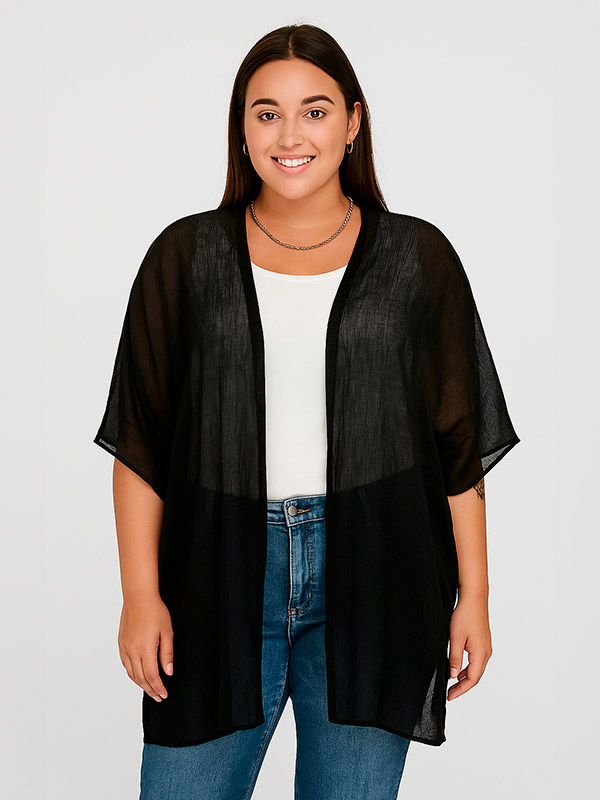 CARLUNA - Plus Size Cardigan fra Only Carmakoma