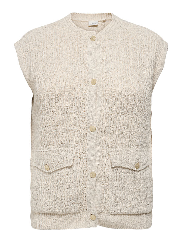 CARCELESTE - Plus Size Vest fra Only Carmakoma