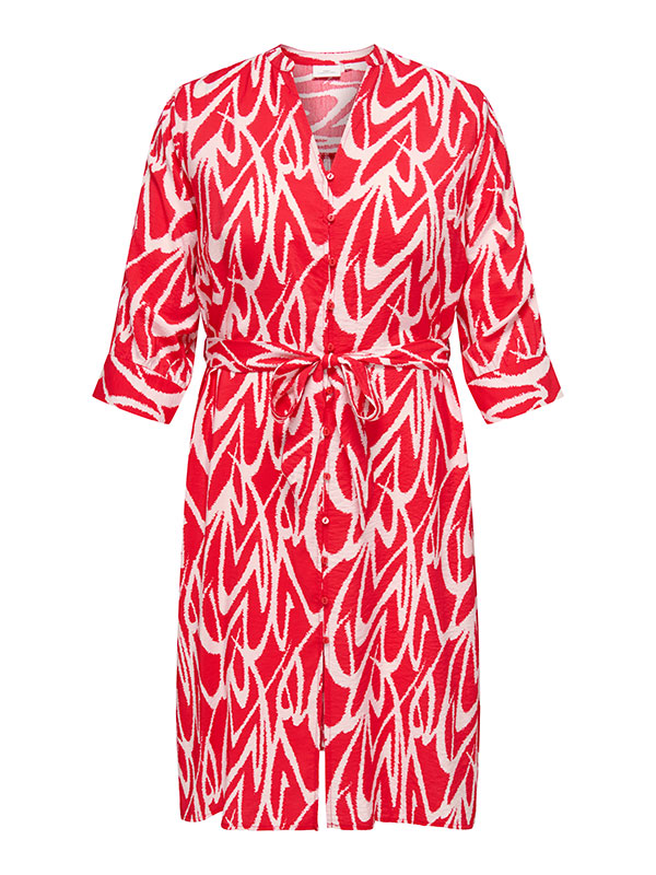 CAROLIVERA - Plus Size Kjole fra Only Carmakoma