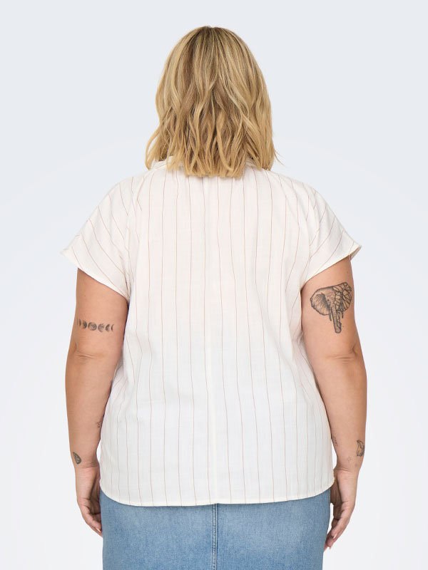 CARLUCILA - Plus Size Bluse fra Only Carmakoma