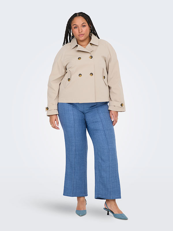 CARAPRIL - Plus Size Jakke fra Only Carmakoma